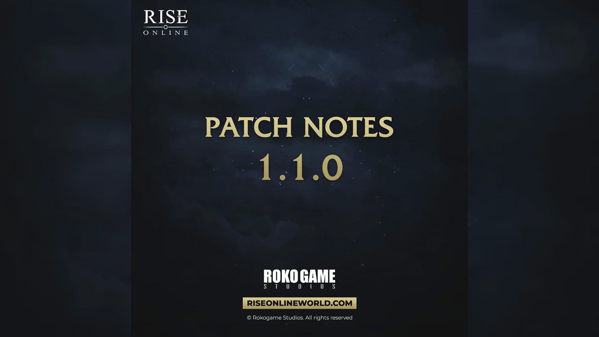 Rise Online – 1.1.0 Güncelleme Notları