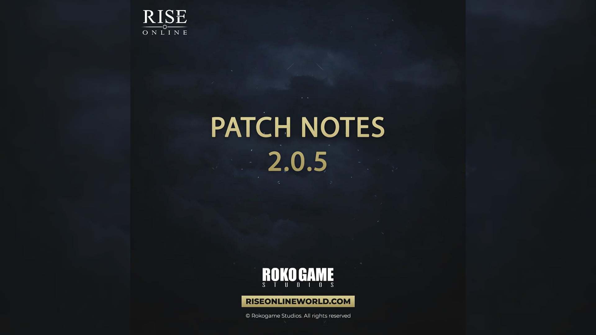 Rise Online – 2.0.5 Patch Notes