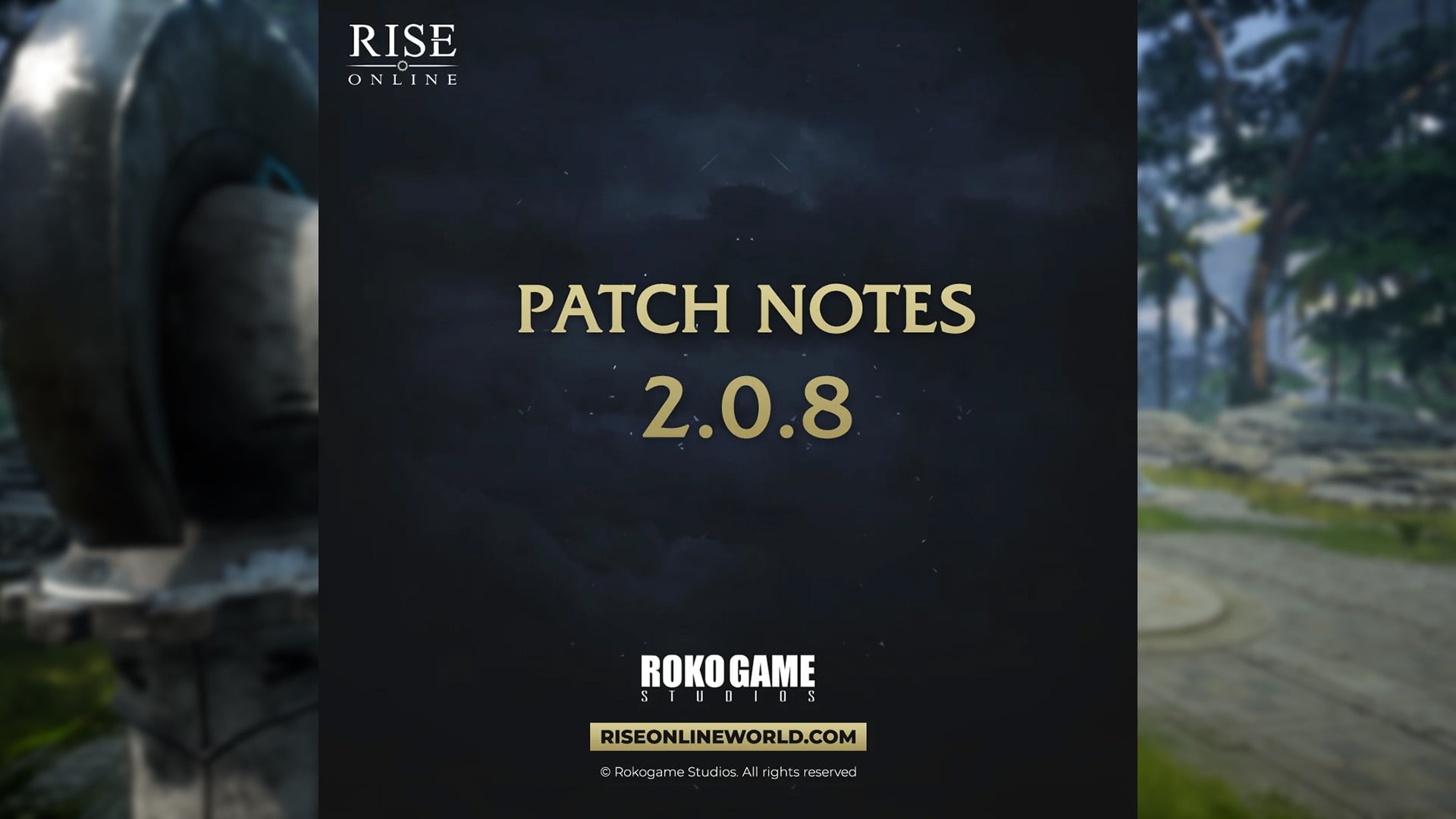 Rise Online – 2.0.8 Patch Notes