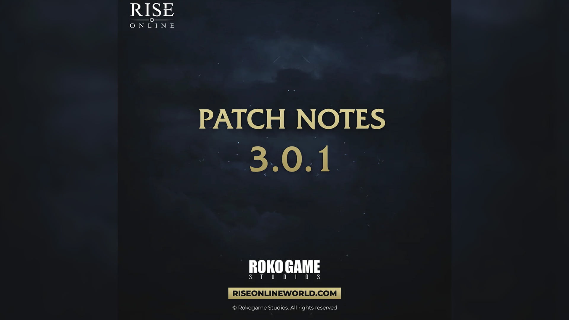 Rise Online – 3.0.1 Patch Notes
