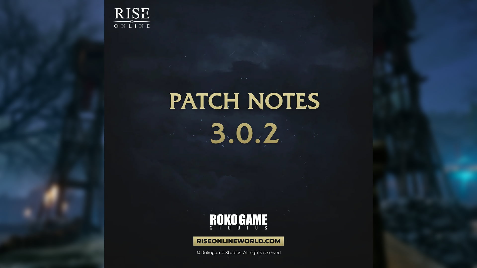 Rise Online – 3.0.2 Patch Notes