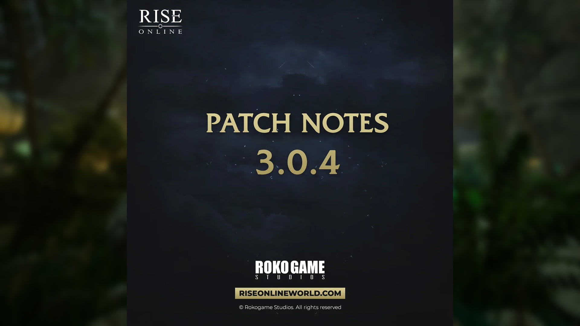 Rise Online – 3.0.4 Patch Notes