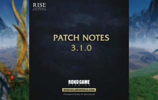 Rise Online: 3.1.0 Güncelleme Notları