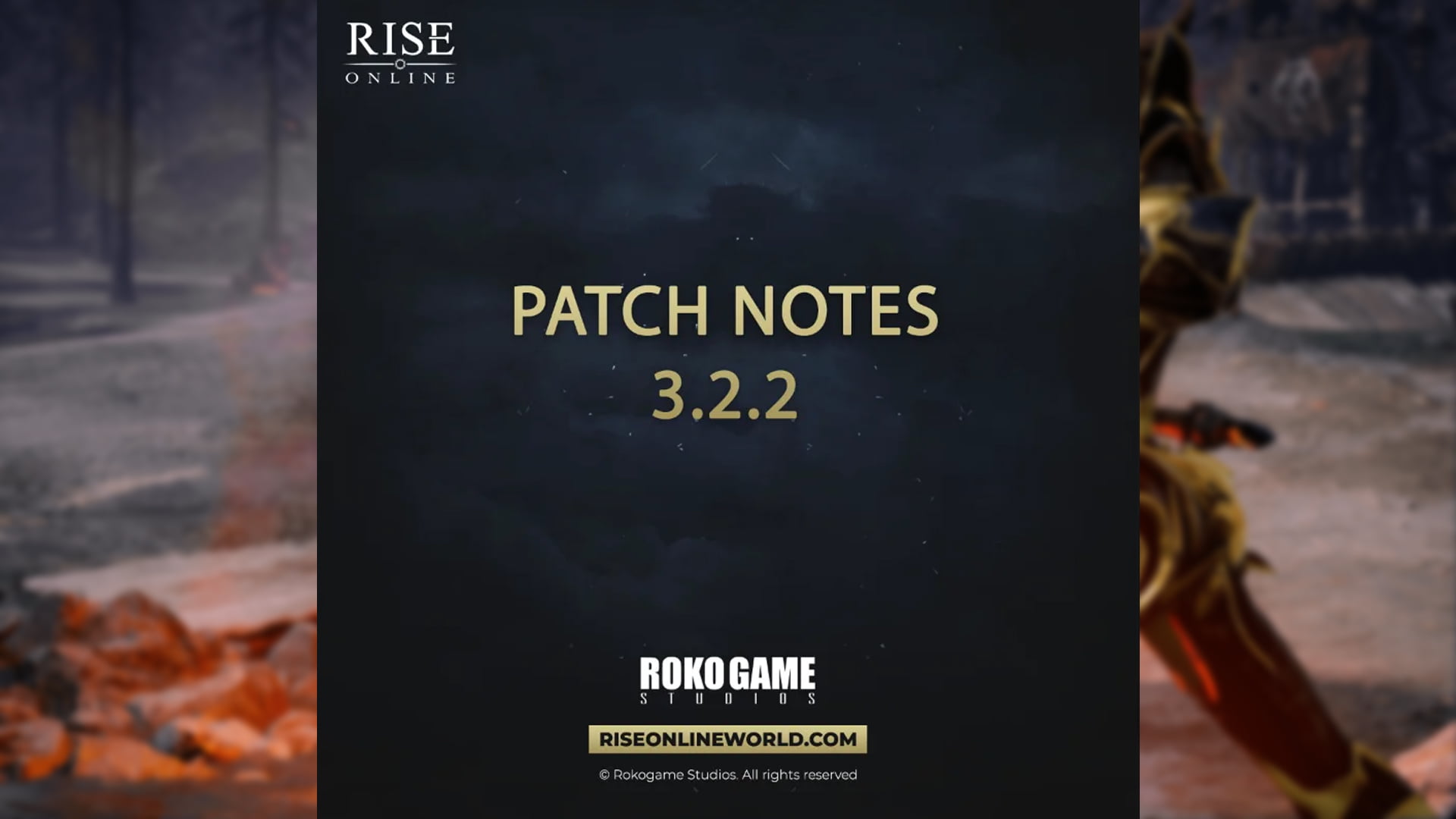 Rise Online – 3.2.2 Patch Notes