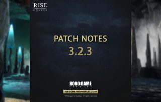 Rise Online: 3.2.3 Güncelleme Notları