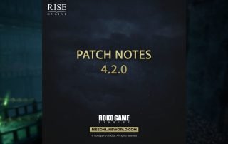 Rise Online: 4.2.0 Güncelleme Notları
