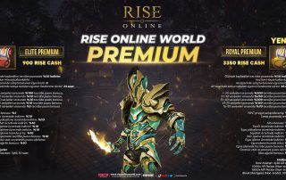 Rise Online Yeni Premium Paketi: Royal Premium