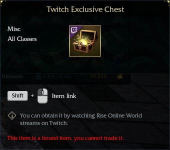 Twitch Exclusive Chest